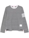 Thom Browne Striped Crew Neck T-shirt
