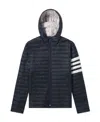 Thom Browne 4-bar Stripe Padded Jacket In Black