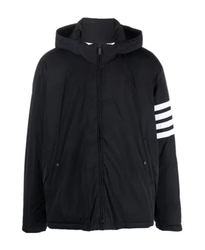 Thom Browne 4-bar Stripe Padded Jacket In Black