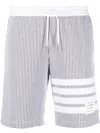Thom Browne 4-bar Shorts In Grau