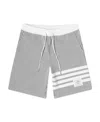 Thom Browne 4-bar Shorts In Gray