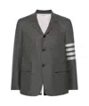 Thom Browne 4-bar Stripe Single-breasted Blazer In Black