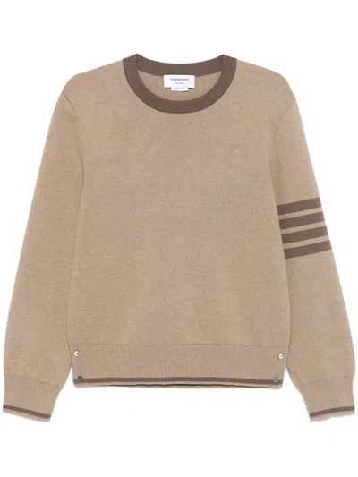 THOM BROWNE 4-BAR STRIPE SWEATER