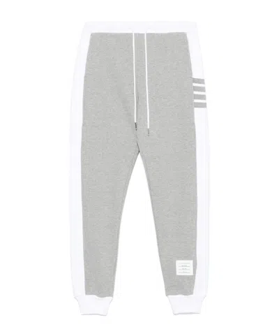 Thom Browne 4-bar Stripe Sweatpants In Gray