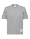 Thom Browne 4-bar Stripe T-shirt In Gray