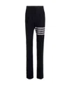 Thom Browne 4-bar Stripe Tailored Trousers In Black