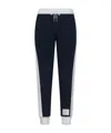 Thom Browne 4 Bar-stripe Track Pants In Blue