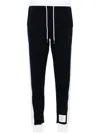 Thom Browne 4 Bar-stripe Track Pants In Blue