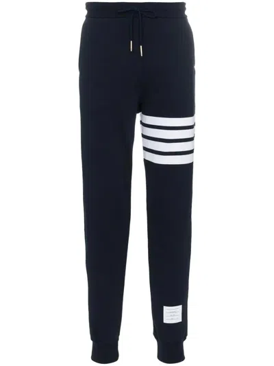 Thom Browne 4-bar Stripe Track Pants In Navy