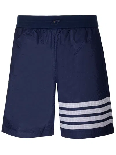 THOM BROWNE THOM BROWNE 4-BAR STRIPE DETAILED SHORTS