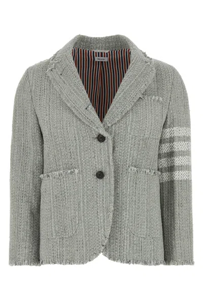 Thom Browne 4 Bar Stripe Tweed Jacket