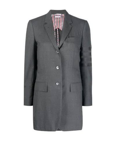 THOM BROWNE 4-BAR STRIPE WOOL BLAZER