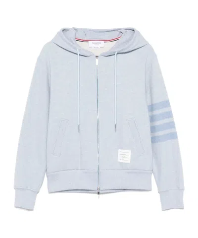 Thom Browne 4-bar Stripe Zipped Hoodie