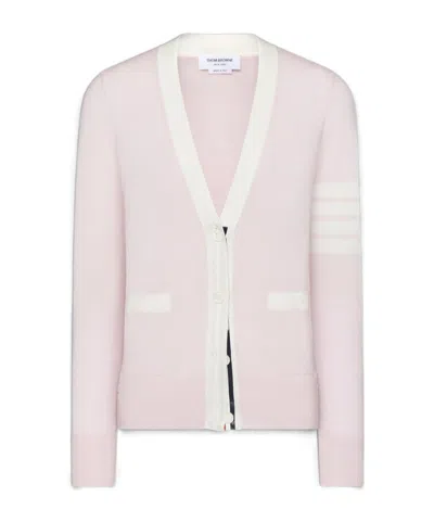 Thom Browne Wool Four-bar Cardigan