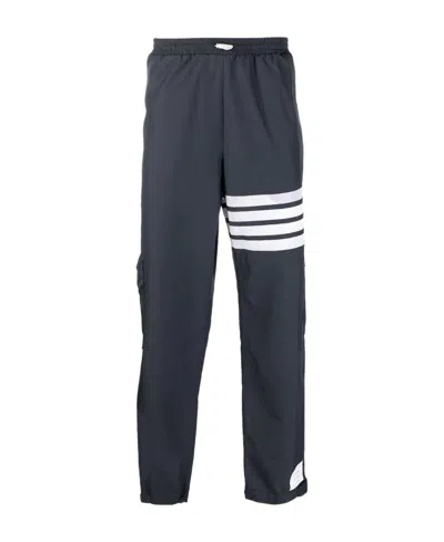 THOM BROWNE THOM BROWNE HIGH WAIST 4-BAR STRIPED TRACK PANTS