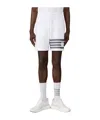 Thom Browne 4-bar Stripes Shorts In White