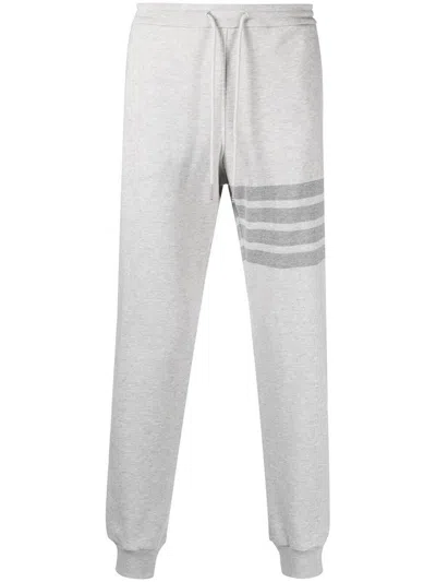 Thom Browne 4-bar Sweat Pants Clothing In Gray
