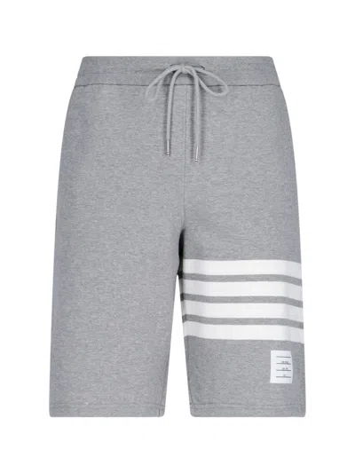Thom Browne Shorts In Gray
