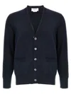 Thom Browne 4-bar Cotton Cardigan For