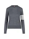 Thom Browne 4-bar Stripe Wool Sweater