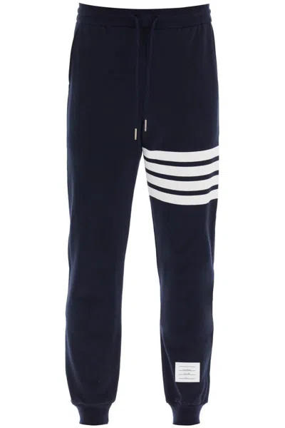 Thom Browne Jogger Blue Cotton Pants