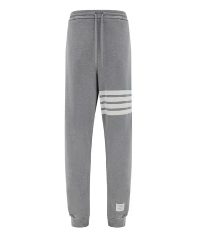 Thom Browne Engineered 4 Bar Jersey Sweatpant In Gray