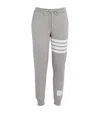 Thom Browne Classic Sweatpants In Classic Loop Back With Engineered 4-bar In Grey