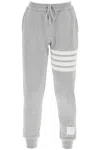 Thom Browne Classic Sweatpants In Classic Loop Back With Engineered 4-bar In Grey