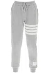 Thom Browne Classic Sweatpants In Classic Loop Back With Engineered 4-bar In Grey
