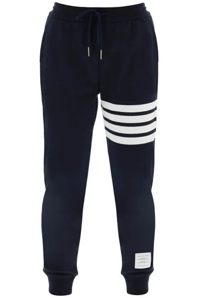Thom Browne 4-bar Sweatpants Women In Blue