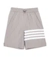 Thom Browne 4-bar Swim Shorts In Grey