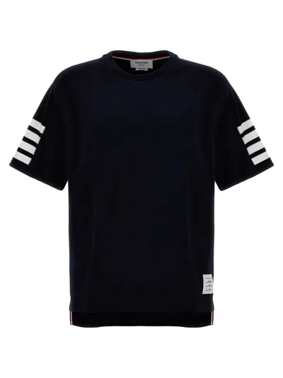 THOM BROWNE 4 BAR T-SHIRT BLUE