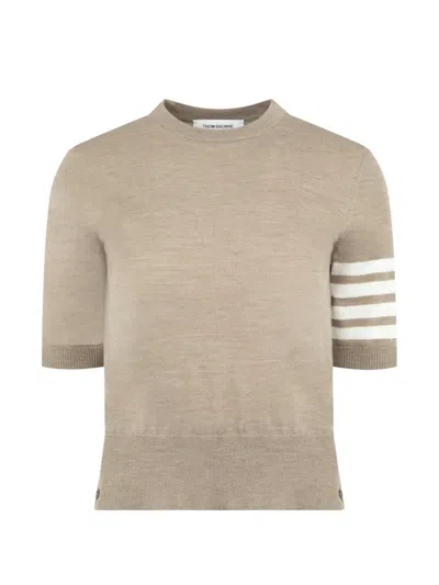 Thom Browne 4-bar T-shirt In Multi