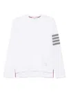 Thom Browne 4 Bar T-shirt In White