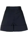 Thom Browne Shorts Mit Streifenmotiv In Blau