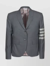 Thom Browne 4-bar Tailored Wool Blazer In Grey