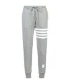 Thom Browne Classic Sweatpants In Classic Loop Back With Engineered 4-bar In Gray