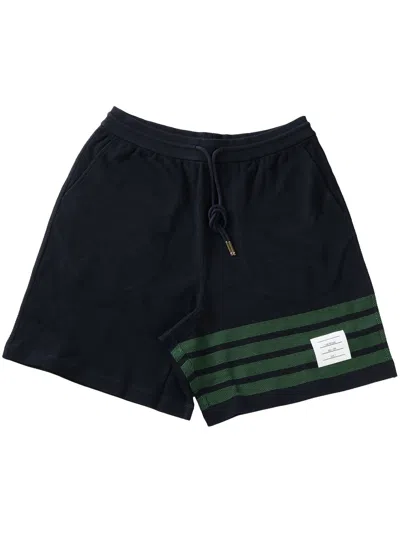 Thom Browne 4-bar Track Shorts In Blue