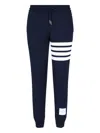 Thom Browne 4-bar Sweatpants Women In Blue