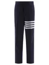 Thom Browne "4-bar" Trousers In Black