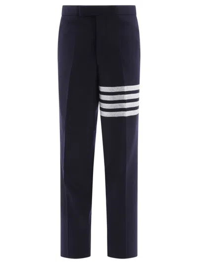 Thom Browne "4-bar" Trousers In Black