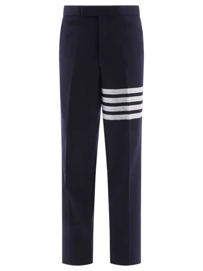 THOM BROWNE 4-BAR TROUSERS BLUE