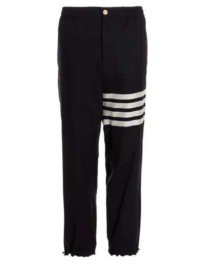 Thom Browne Wool 4-bar Trousers In Multi