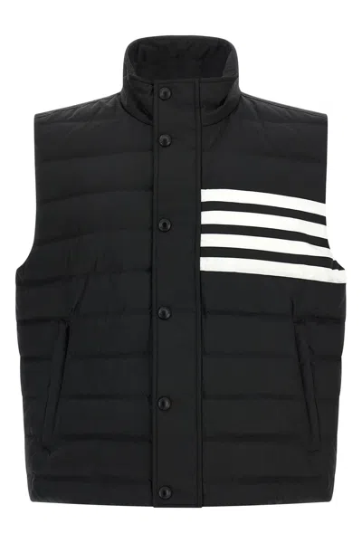 Thom Browne '4 Bar' Vest In Black