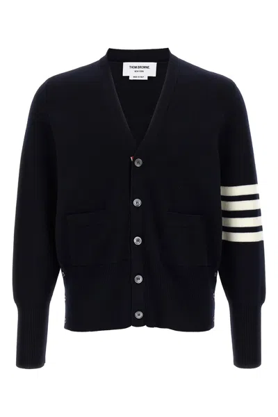THOM BROWNE '4-BAR' WOOL CARDIGAN