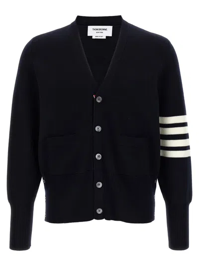 THOM BROWNE THOM BROWNE '4-BAR' WOOL CARDIGAN