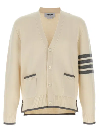 THOM BROWNE THOM BROWNE 4-BAR' WOOL CARDIGAN