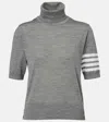 Thom Browne Turtleneck Short-sleeve Jumper