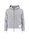Thom Browne Grey Cotton Sweatshirt In Gray