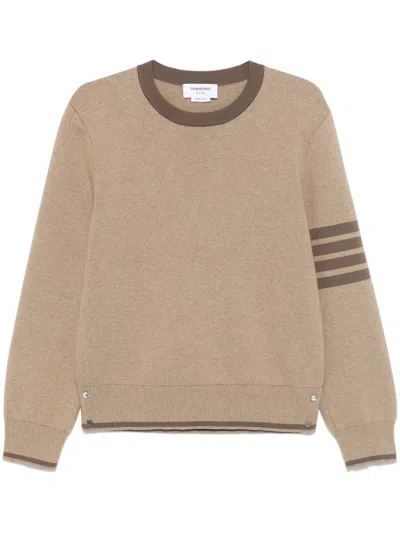 THOM BROWNE THOM BROWNE 4-STRIPE DETAIL SWEATER